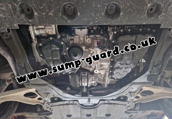 Steel sump guard for Renault Austral