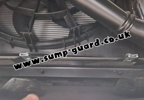 Steel sump guard for Renault Austral