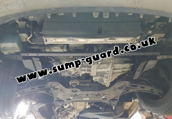 Steel sump guard for Vauxhall Vivaro