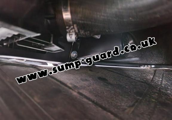 Steel sump guard for Fiat Ducato