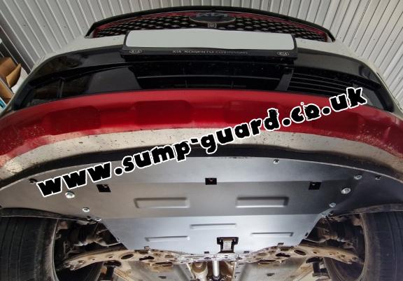 Steel sump guard for Kia Sorento