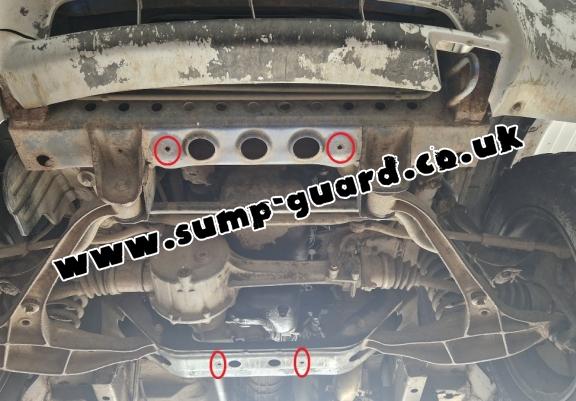 Steel sump guard for Suzuki X90 2.0