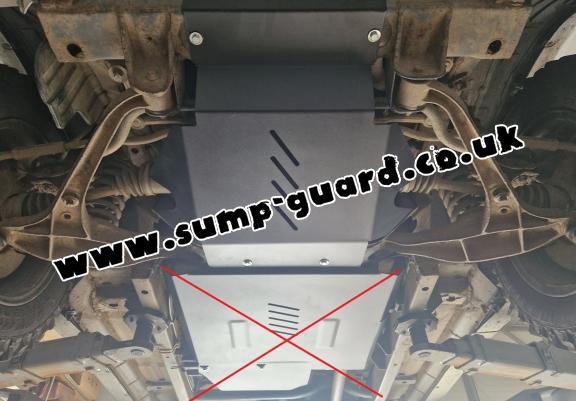 Steel sump guard for Suzuki X90 2.0