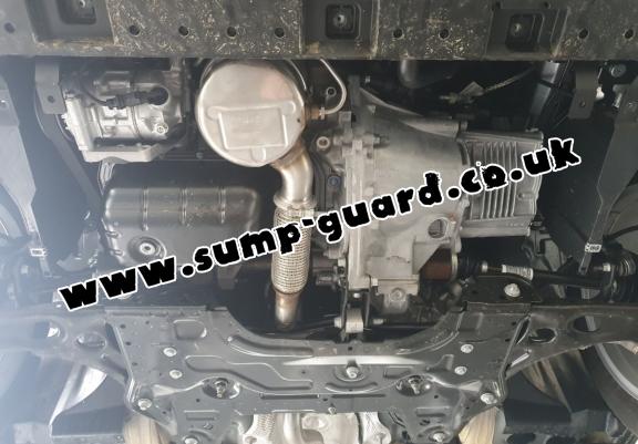 Steel sump guard for Peugeot 2008