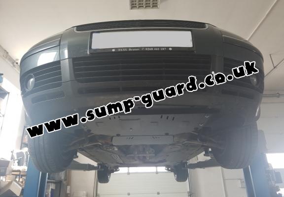 Steel sump guard for Audi A4  B6