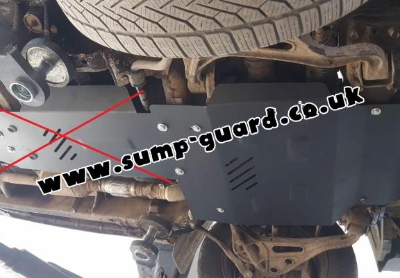 Steel sump guard for Chevrolet Tracker