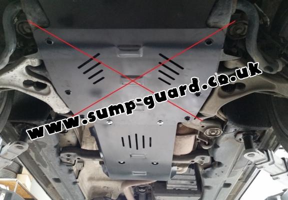 Steel gearbox guard for Audi Q7