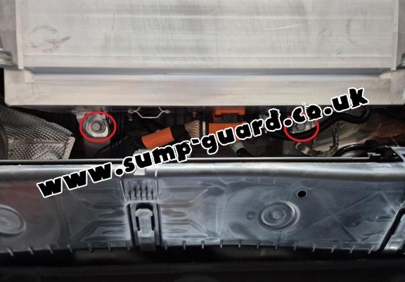 Steel battery guard for Dacia Duster Hybrid