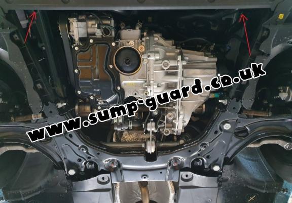 Steel sump guard for Renault Clio 5