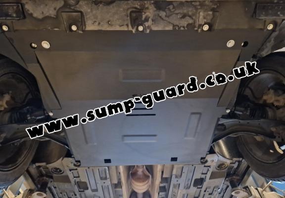 Steel sump guard for Renault Captur