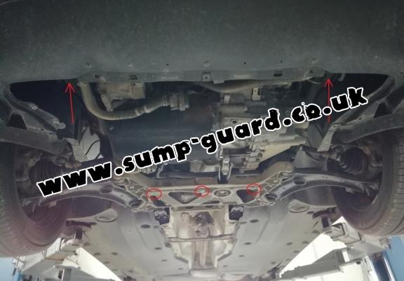 Steel sump guard for Volkswagen Tiguan