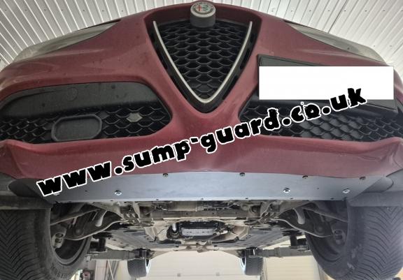 Steel sump guard for Alfa Romeo Stelvio