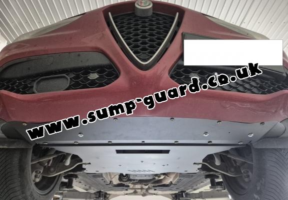 Steel sump guard for Alfa Romeo Stelvio