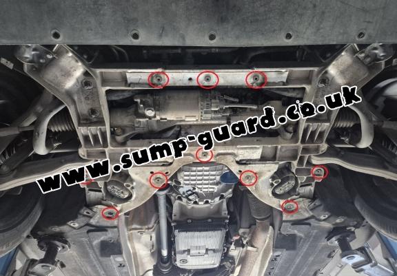 Steel sump guard for Alfa Romeo Stelvio