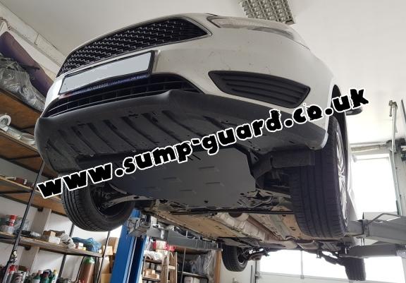 Steel sump guard for Ford C - Max
