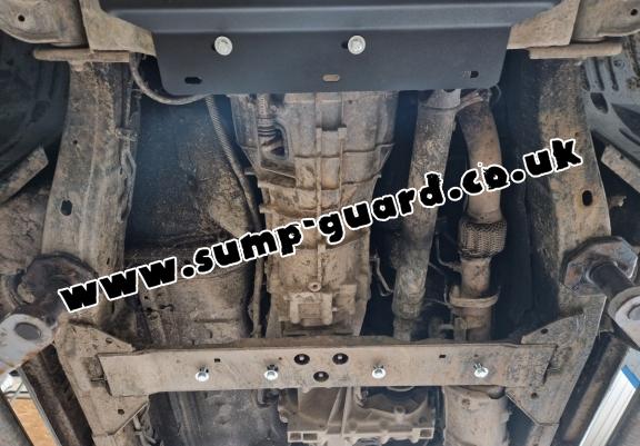 Aluminum gearbox guard for Nissan Navara