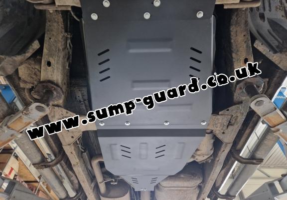 Aluminum gearbox guard for Nissan Navara