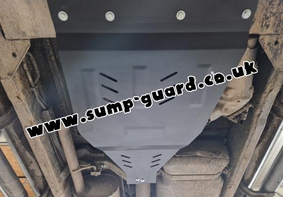 Aluminum gearbox guard for Nissan Navara