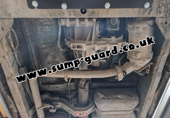 Aluminum gearbox guard for Nissan Navara