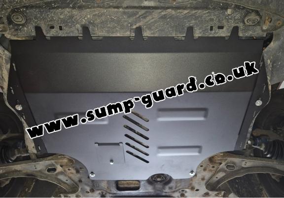 Aluminum sump guard for VW Caddy 