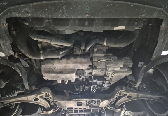 Steel sump guard for Seat Alhambra - Webasto