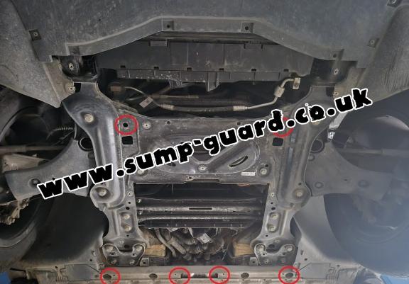 Steel sump guard for Volkswagen ID 3