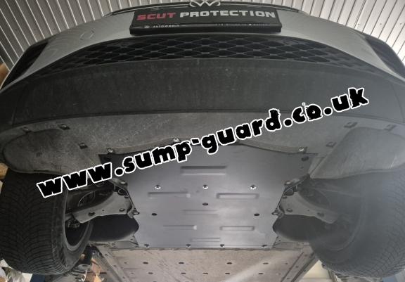 Aluminum sump guard for Audi Q 4 e-tron