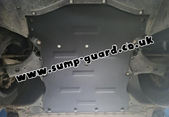 Aluminum sump guard for Audi Q 4 e-tron