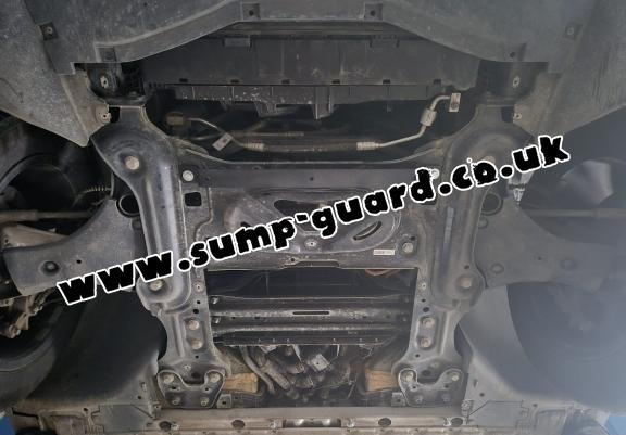 Aluminum sump guard for Audi Q 4 e-tron