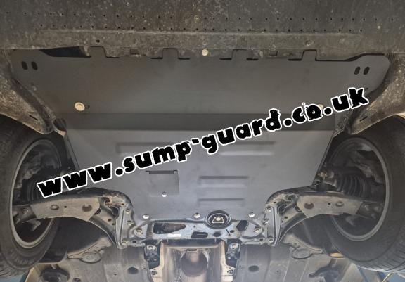 Steel sump guard for the protection of the engine and the gearbox for Skoda Octavia 3 - manual gearbox
