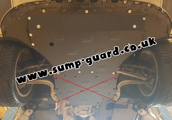 Steel sump guard for Volkswagen Touareg 