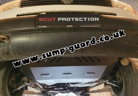 Steel sump guard for VW Transporter T4 Caravelle