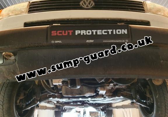 Steel sump guard for VW Transporter T4 Caravelle