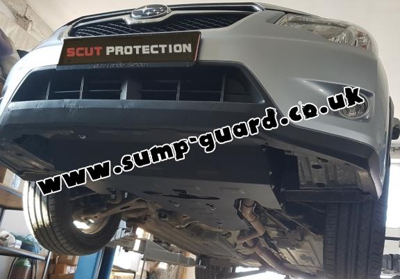 Steel sump guard for Subaru Legacy IV