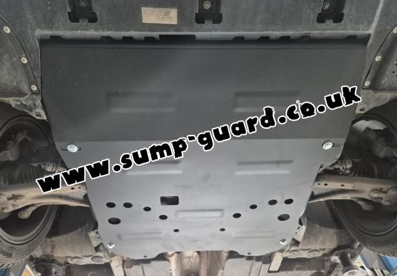 Steel sump guard for Citroen c4