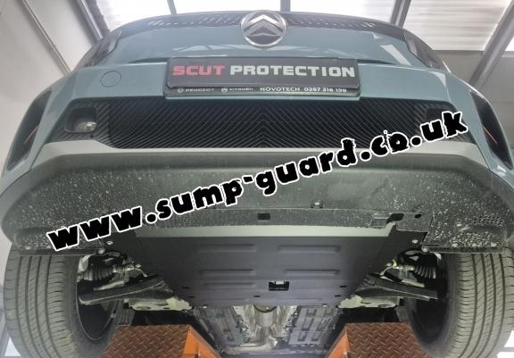 Steel sump guard for Fiat Grande Panda