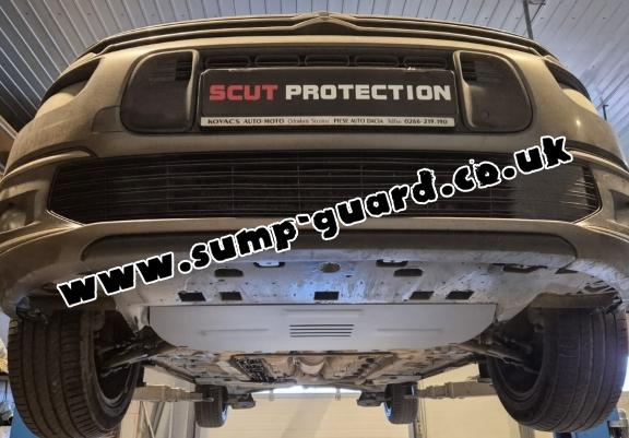 Aluminium  sump guard for Peugeot 408