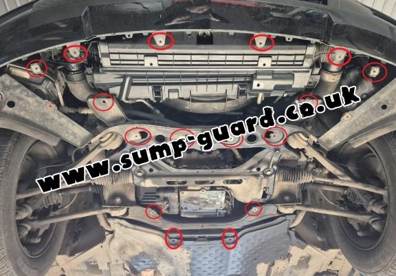 Steel sump guard for  Mercedes GLK X204