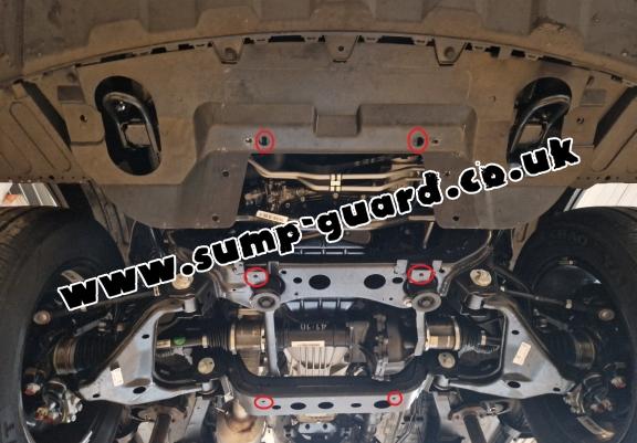 Aluminium  sump guard for Evo Cross 4