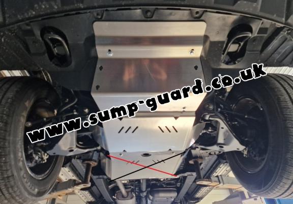 Aluminium  sump guard for Evo Cross 4