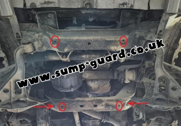 Steel sump guard for Suzuki Grand Vitara XL-7