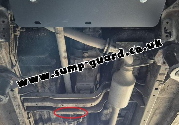 Steel gearbox guard for Suzuki Grand Vitara XL-7 