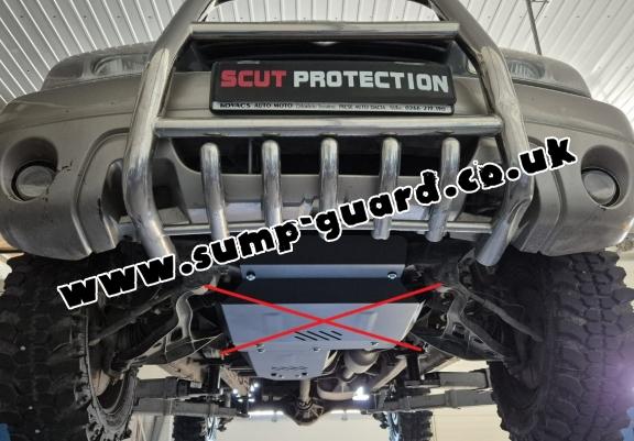 Steel gearbox guard for Suzuki Grand Vitara XL-7 