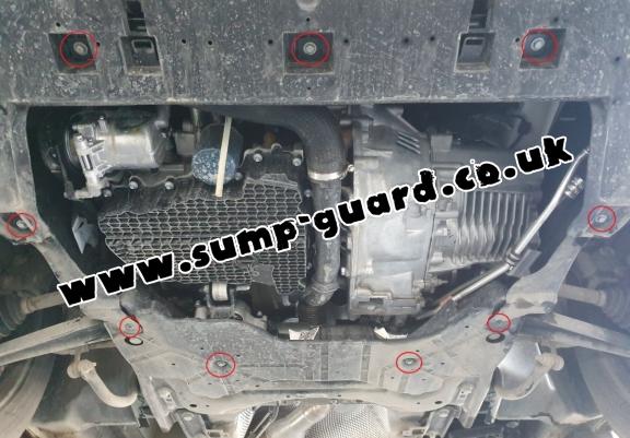 Aluminium  sump guard for Toyota Proace