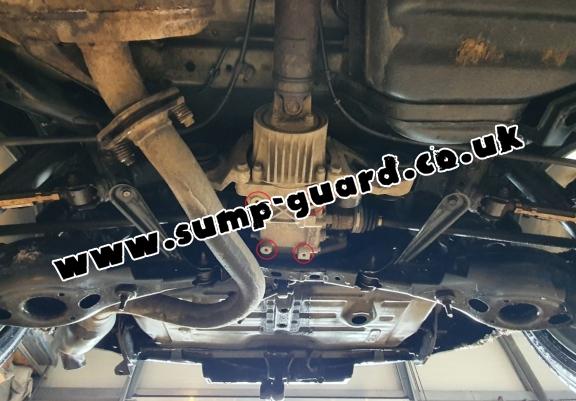 Aluminum diferential guard for Toyota Rav4