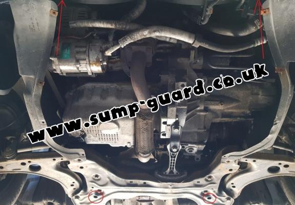 Steel sump guard for Skoda Octavia Tour