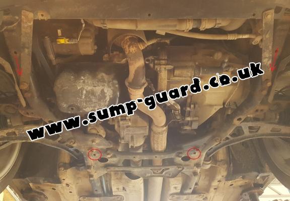 Steel sump guard for Mini Countryman R60