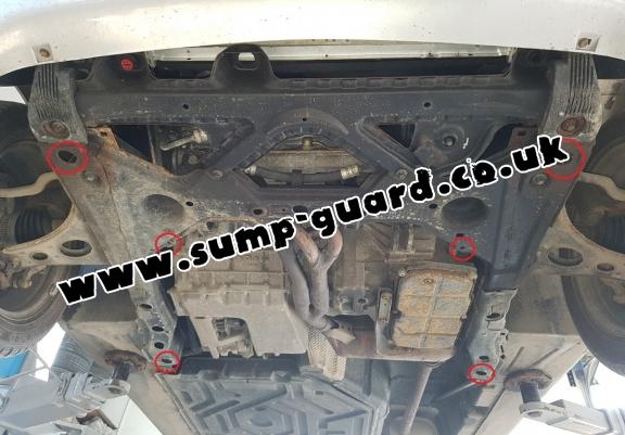 Steel sump guard for Mercedes A-Classe W168