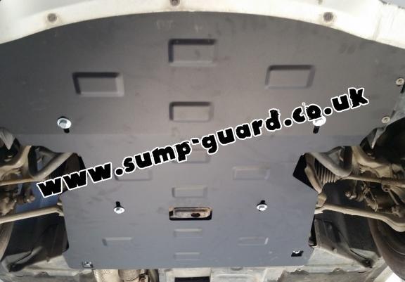 Steel sump guard for BMW Seria 3 E90/91/92