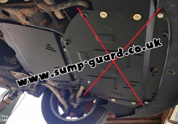 Steel manual gearbox guard  Audi A4  B5